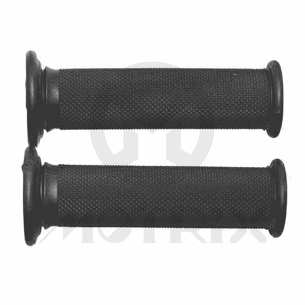 Rubber grips, close end. L: 115mm fits (7/8'', 7/8'')