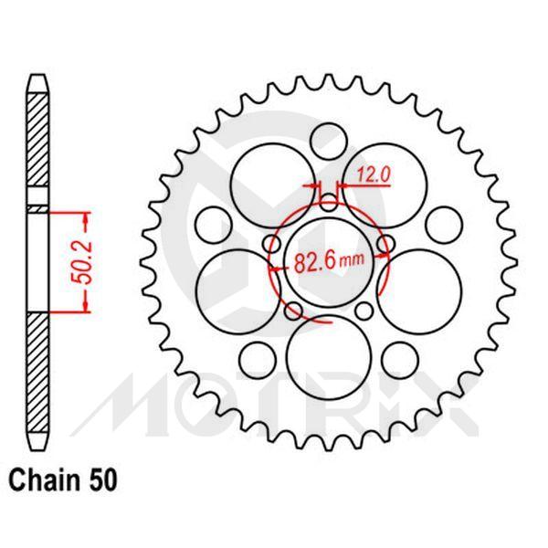 [95200-708648] Rear sprocket JTR7086