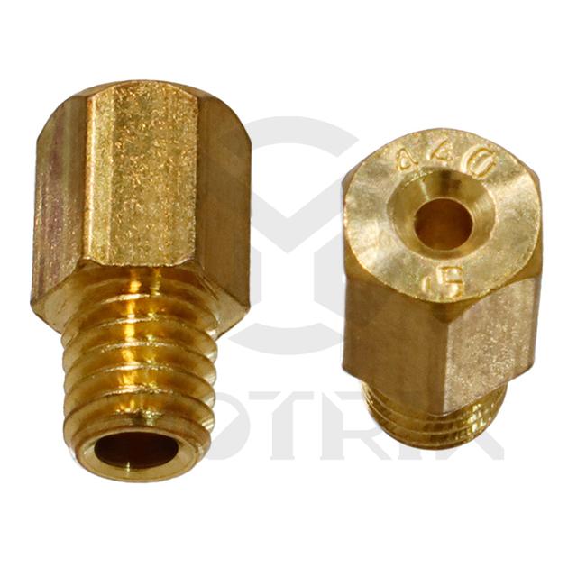 [08-9234] Carburetor jet, size: HJ440. MIKUNI hex head style