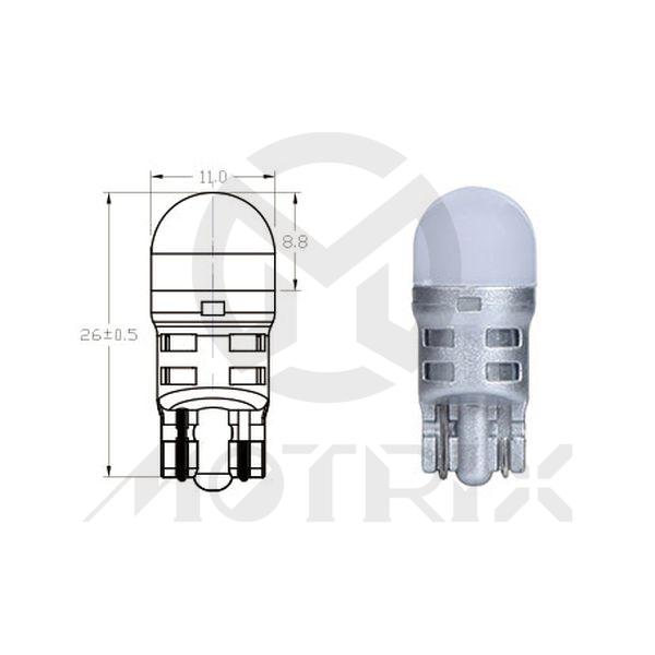 Bulbs T10 wedge 3D LED DC12V 8000K white
